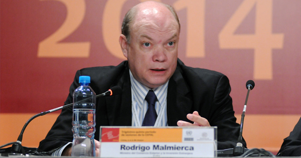 Rodrigo Malmierca, ministro cubano del Comercio Exterior y de Inversión Extranjera