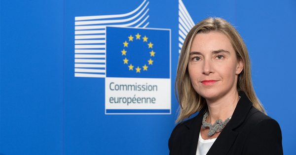 Federica Mogherini, jefa de la diplomacia europea