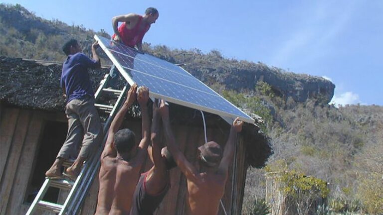Panel solar Cuba