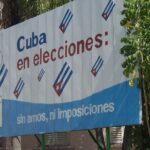 Cartel elecciones Cuba