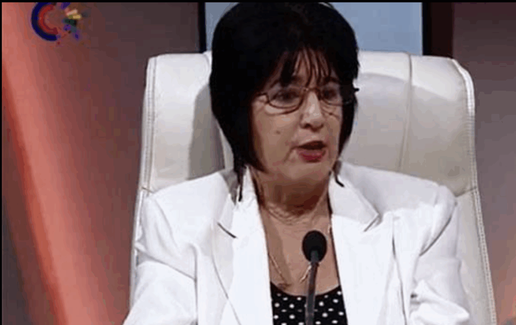 La ministra de Trabajo y Seguridad Social de Cuba, Marta Elena Feitó