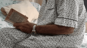 Enfermo en un Hospital de La Habana