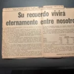 Recorte de periódico sobre la guerra en Angola de 1988