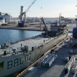 Buque mexicano con ayuda humanitaria para Cuba (Foto: Armada de México)